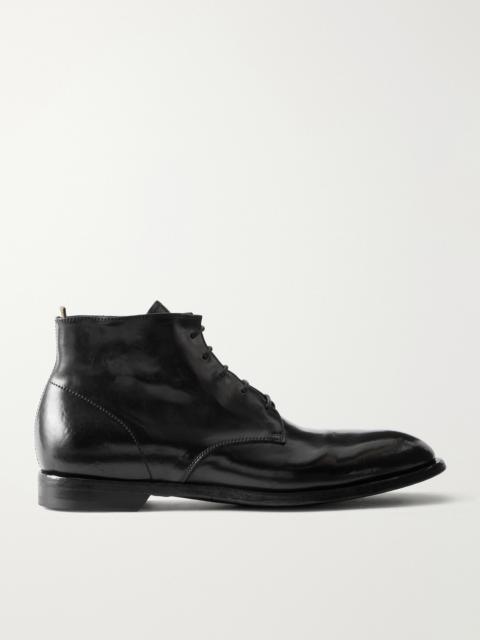 OFFICINE CREATIVE Sound 013 Leather Lace-Up Boots