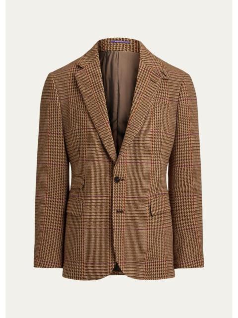 Ralph Lauren Men's Glenn Hand-Tailored Plaid Suit Jacket