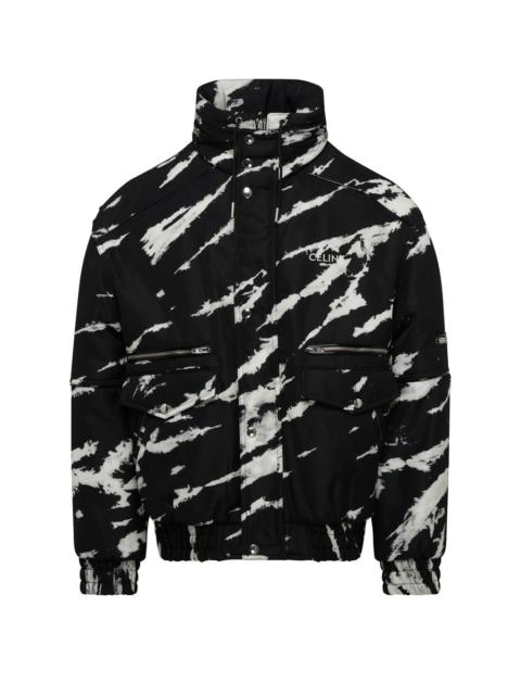 Celine Jacket in tie-dye canvas