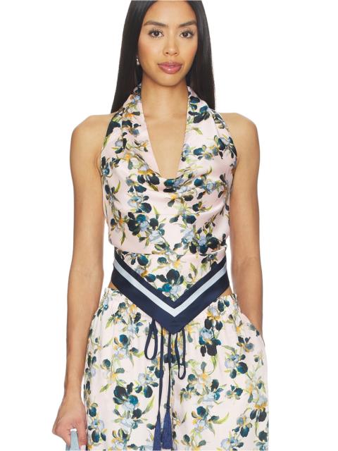 Cinq à Sept Trailing Iris Asher Top