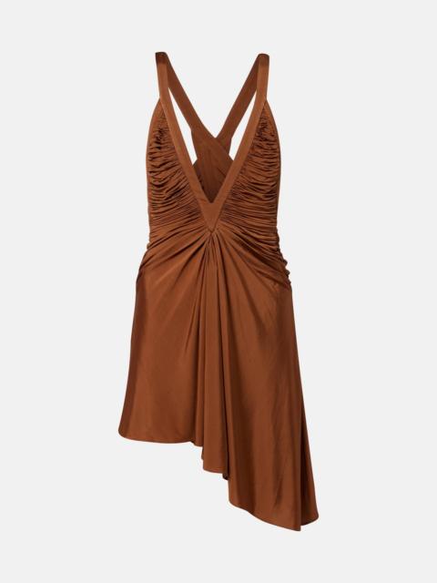 CHRISTOPHER ESBER Draped jersey minidress