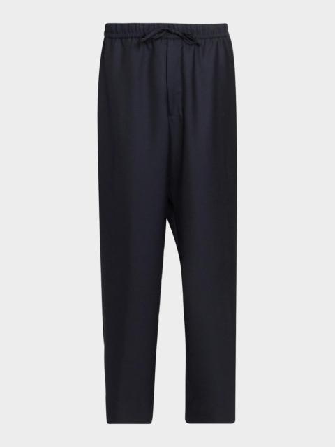OFFICINE GÉNÉRALE Men's Nilson Twill Drawstring Pants