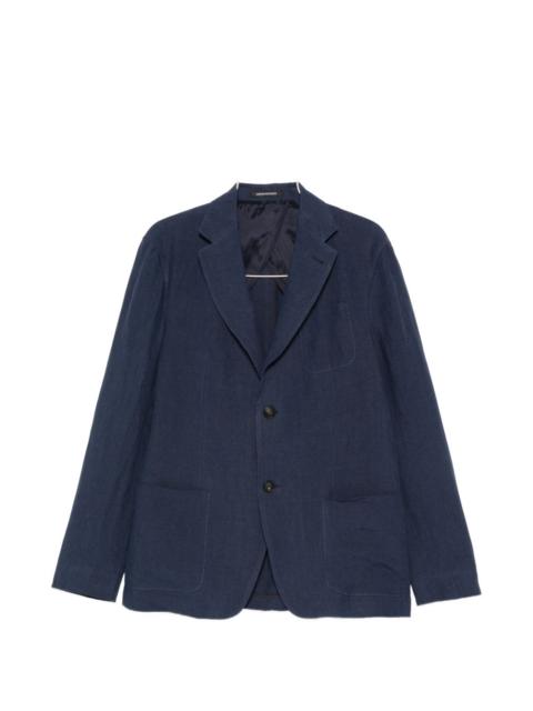 EMPORIO ARMANI linen blazer