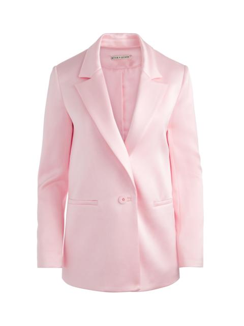 Alice + Olivia DENNY NOTCH COLLAR BOYFRIEND BLAZER
