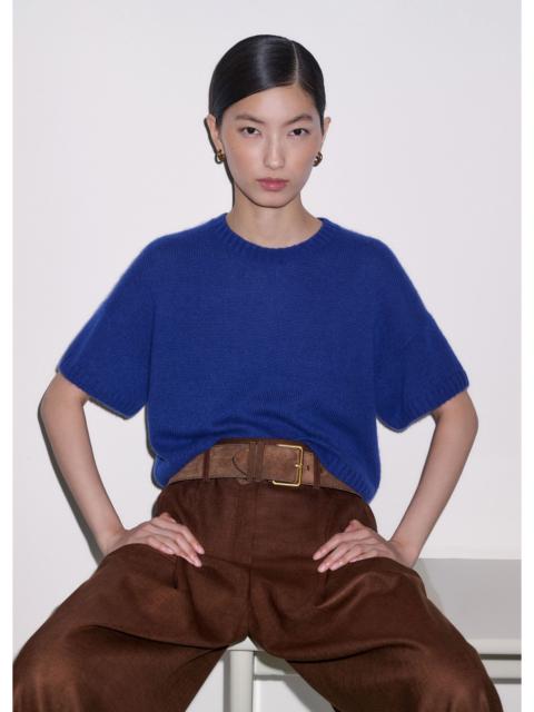 ME+EM Relaxed Knit Crop Tee