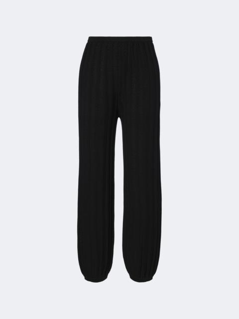ERES Longitude knitted cotton-blend balloon pants