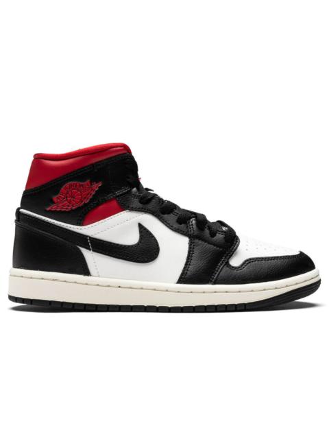 Jordan AIR JORDAN 1 MID WOMEN'S - BLACK/GYM RED/SAIL