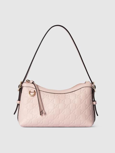 GUCCI GG Emblem small shoulder bag