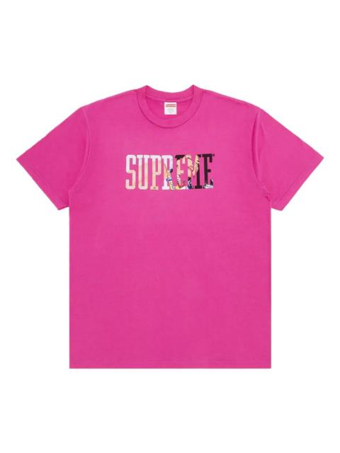 Supreme Tera Patrick collegiate photo-print T-shirt