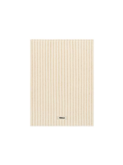 TEKLA Tekla Terry Bath Mat Sienna Stripes