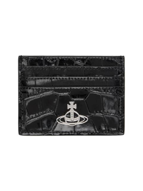 Vivienne Westwood Black Flat Card Holder