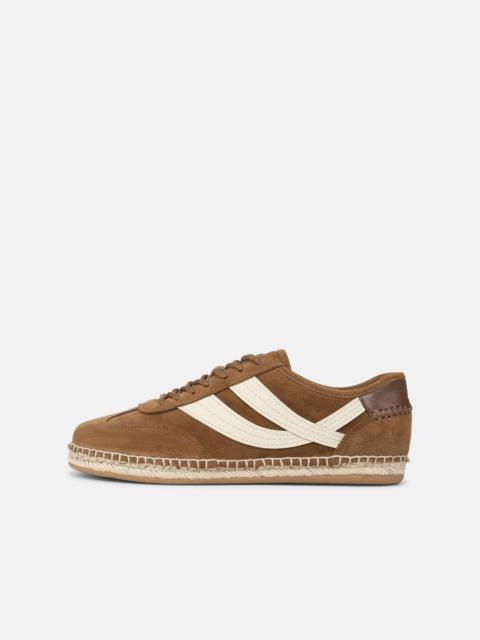 Vince Oasis Suede & Leather Espadrille Sneaker