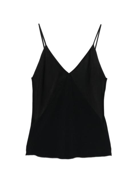 forte_forte V-neck straps tank top