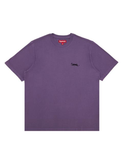 Supreme Washed Tag Short-Sleeve Top 'Lavender'