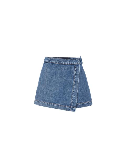 VERONICA BEARD DIAZ DENIM SKORT