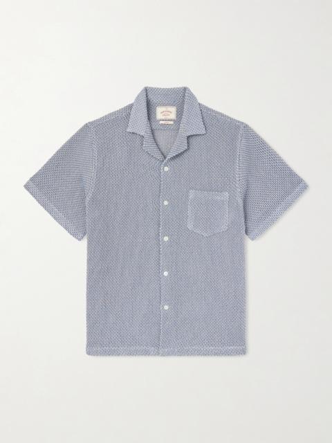 Portuguese Flannel Agora Camp-Collar Cotton-Blend Shirt