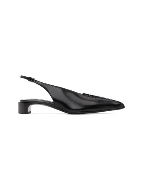 Jil Sander Black Pump Heels