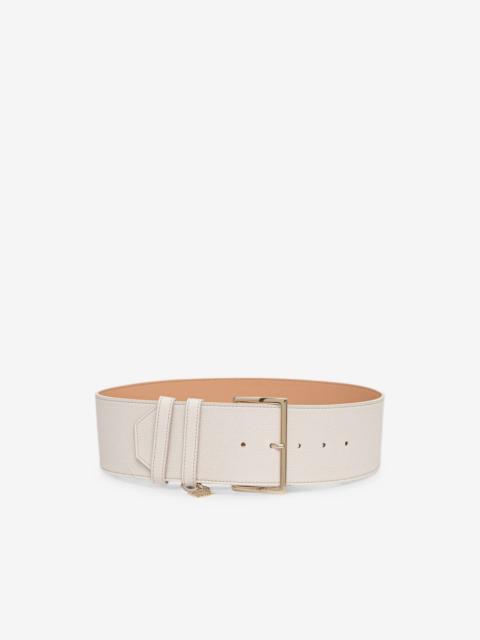 GUESS USA Danya logo-charm wide belt