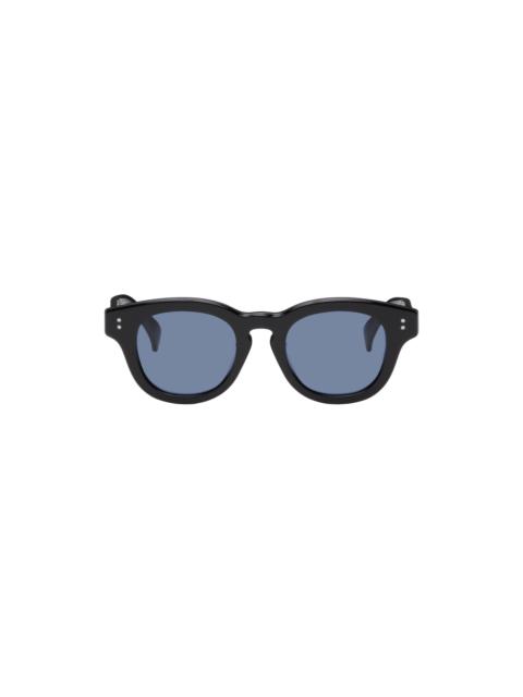 Black Kenzo Paris Round Sunglasses