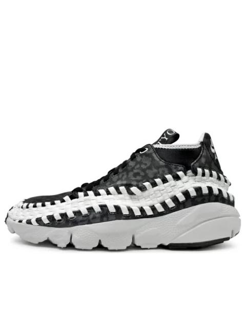 Nike Nike Air Footscape 짠 Chukka x 미타 스니커 '블랙 레오파드 / 화이트'443686-003