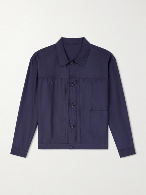 KAPTAIN SUNSHINE Cotton and Silk-Blend Denim Jacket