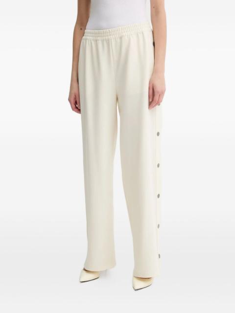 ba&sh Josta elastic-waist button-detail track pants