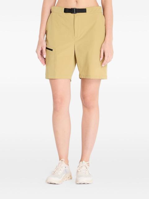 On Trek belted shorts