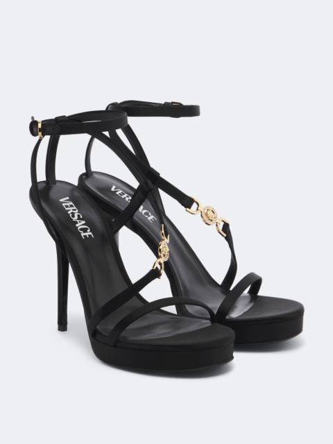 VERSACE Medusa '95 satin sandals