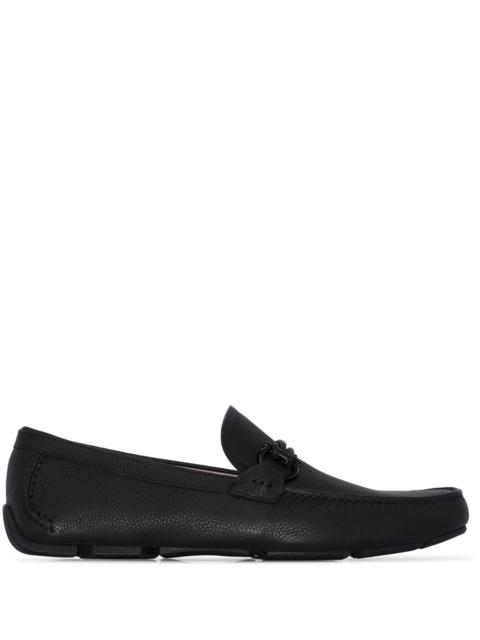 FERRAGAMO Front 4 Leather Loafers