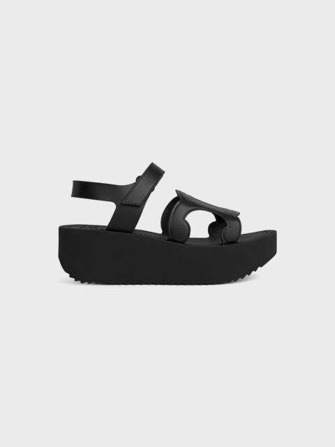 CELINE SUNNY SANDAL IN Calfskin - Vegetal Tanning