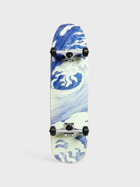 CELINE SKATEBOARD in David Weiss Wave Print