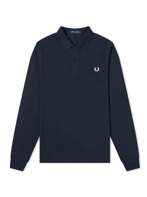 Fred Perry Long Sleeve Plain Polo