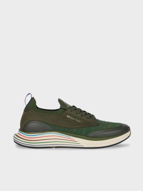 Paul Smith Dark Green 'Volt' Trainers