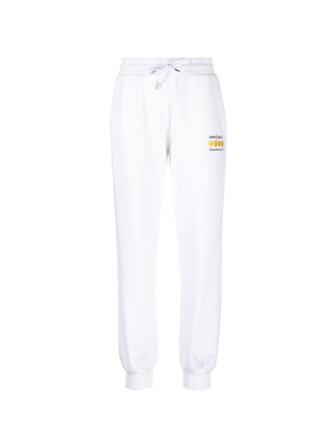 CASABLANCA Casa Sport Tennis Balls cotton track pants