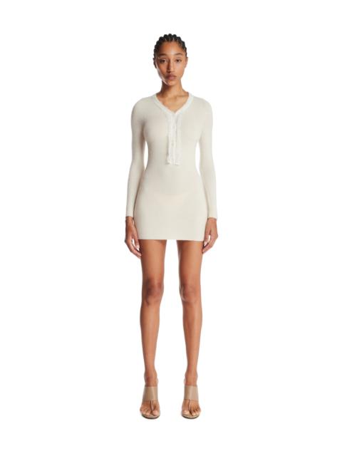 AYA MUSE White Isla Mini Dress