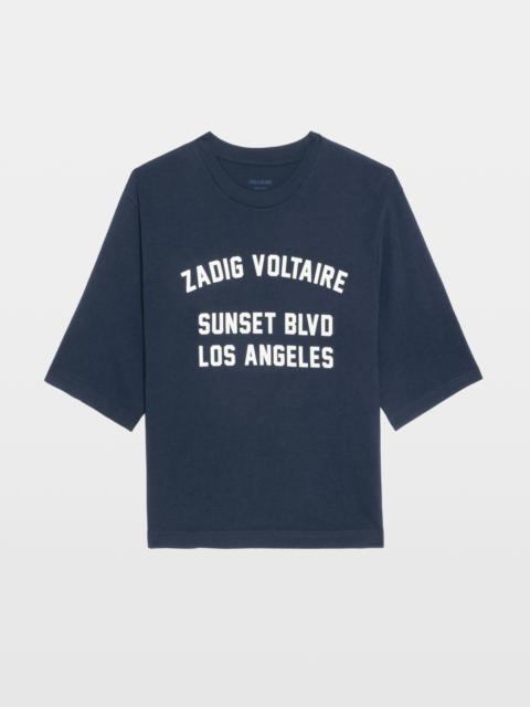 Zadig & Voltaire Taida Sunset Blvd T-shirt