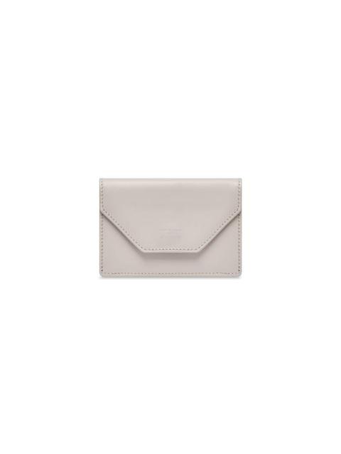 Women's Envelope Mini Wallet  in Silver