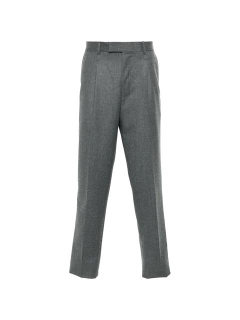ZEGNA slim-cut wool trousers