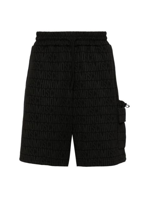 Moschino logo-print shorts