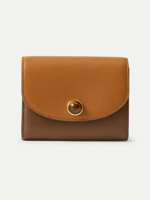 VERONICA BEARD COLOR-BLOCK FLAP CARD HOLDER