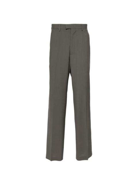 MM6 Maison Margiela pressed-crease straight-leg trousers