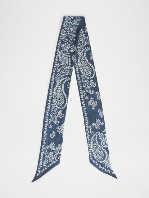 Golden Goose Journey Paisley Silk Twill Scarf