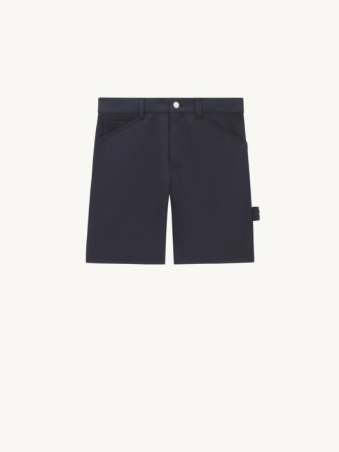 courrèges RETRO TWILL HAMMER SHORT