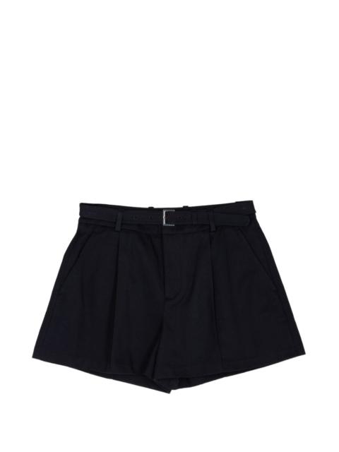 FRAME Soho pleated shorts