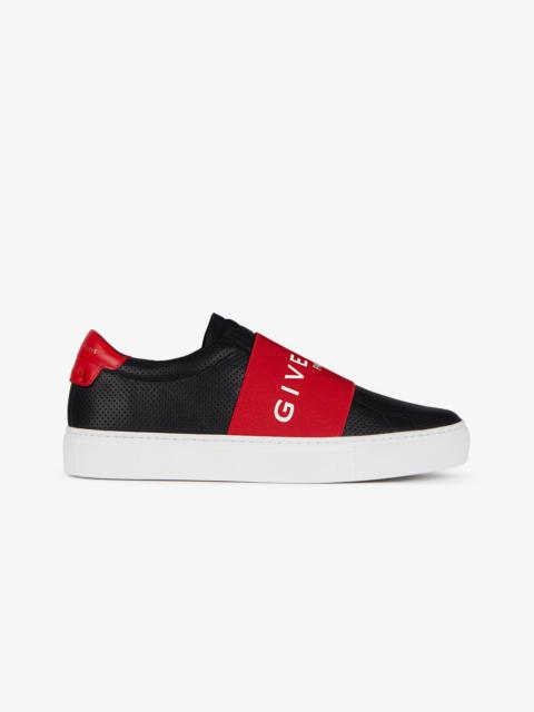 Givenchy GIVENCHY webbing sneakers in leather