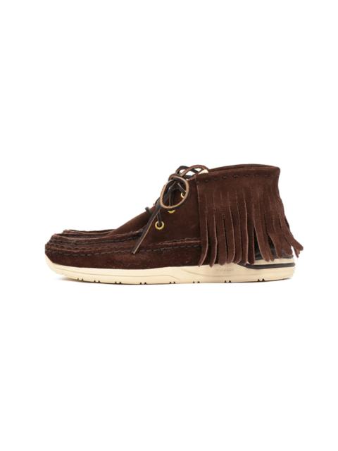 visvim VOYAGEUR MOC SHAMAN-FOLK DK.BROWN