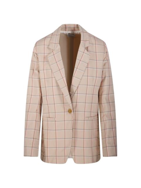 forte_forte checked blazer