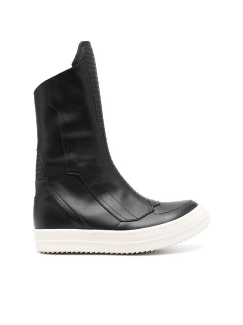 Rick Owens quilted leather boots