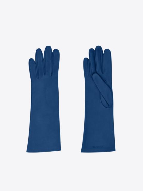 SAINT LAURENT gloves in smooth leather