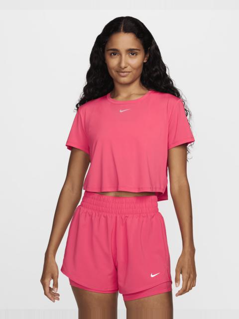 Nike One Classic Women's Dri-FIT Short-Sleeve Cropped Top